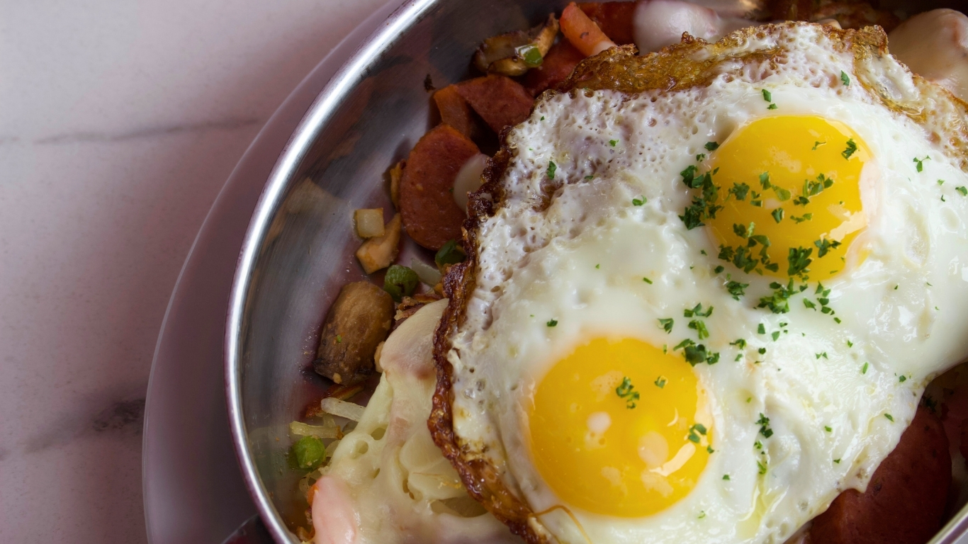 Billy G's Chesterfield breakfast options